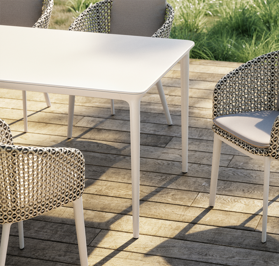 Sengfelder Dedon - Outdoor-Tisch Bellmonde