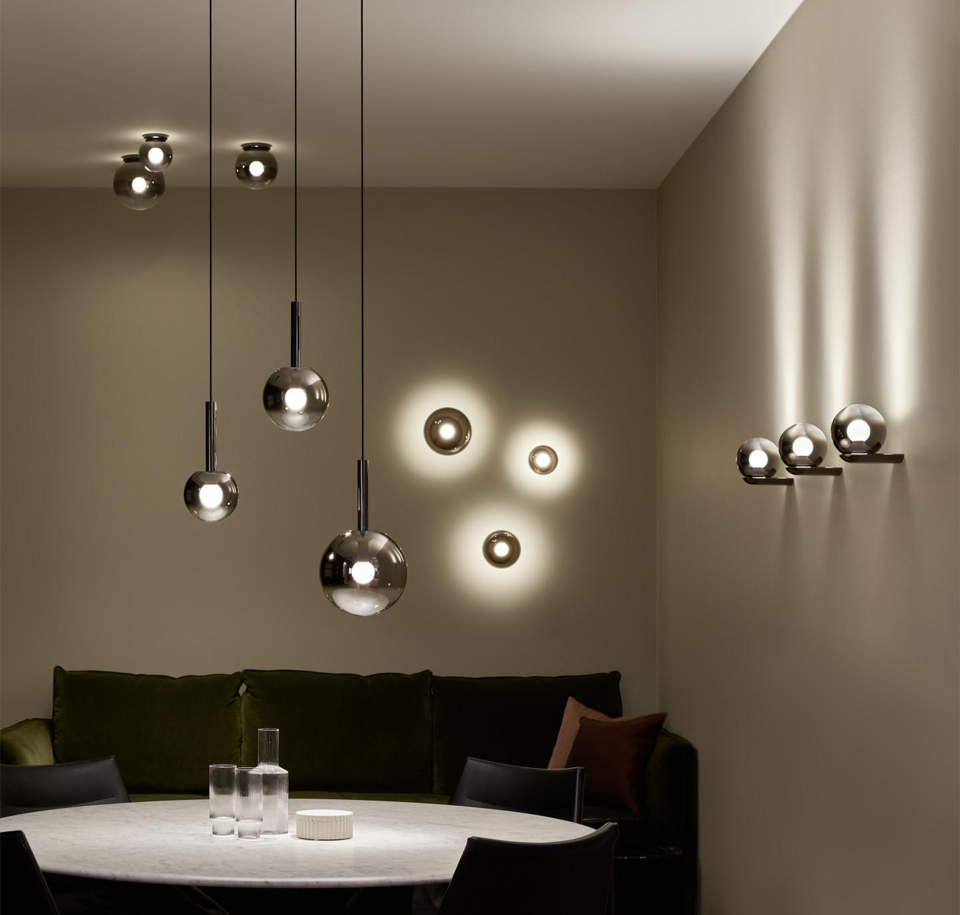 Sengfelder Occhio - Wandleuchte Luna scura 125