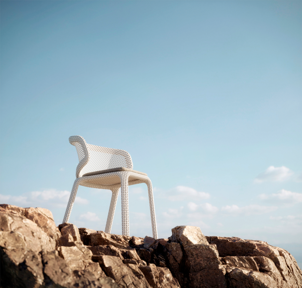 Sengfelder Dedon - Outdoor-Stuhl Seashell Nuo