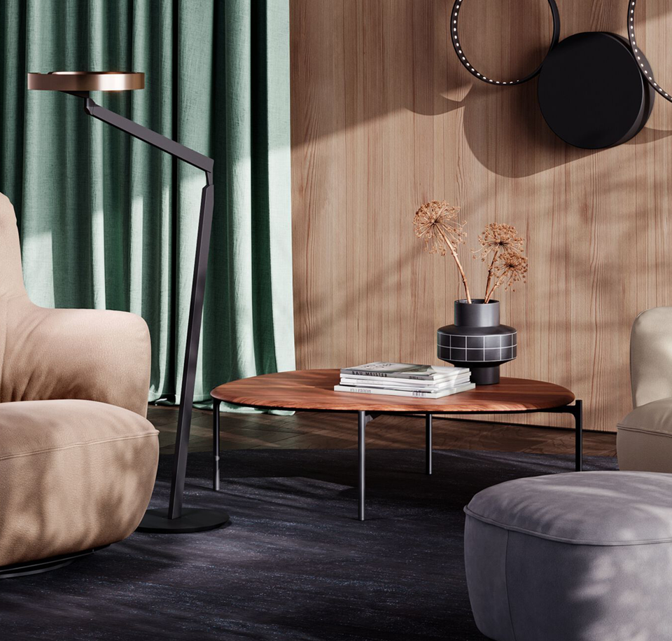 Sengfelder Walter Knoll - Couchtisch Ishino Wood