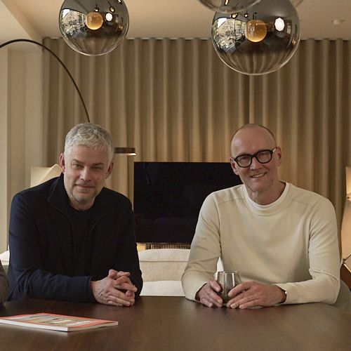 Jürgen Laub und Markus Jehs im Sengfelder Studio München
