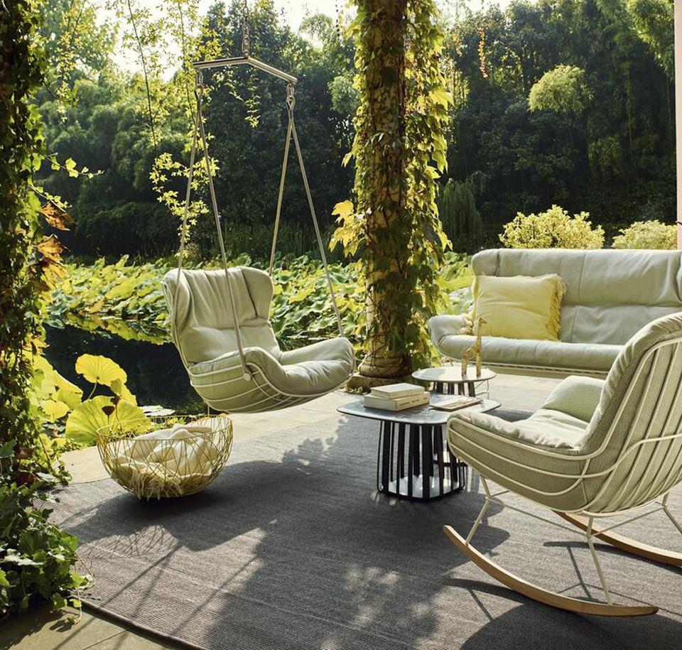 Sengfelder Freifrau - Hängesessel Leyasol Wingback Swing Seat