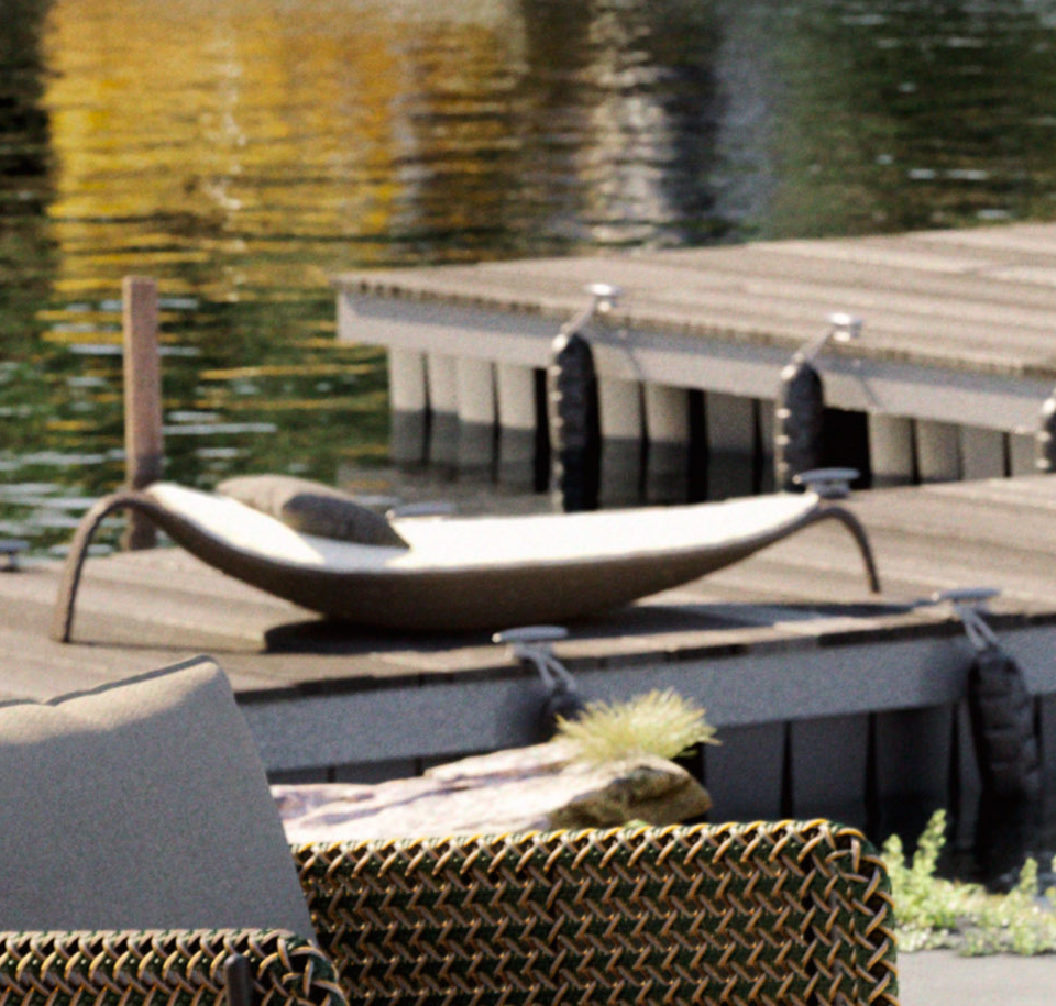 Sengfelder Dedon - Outdoor-Liege Leaf