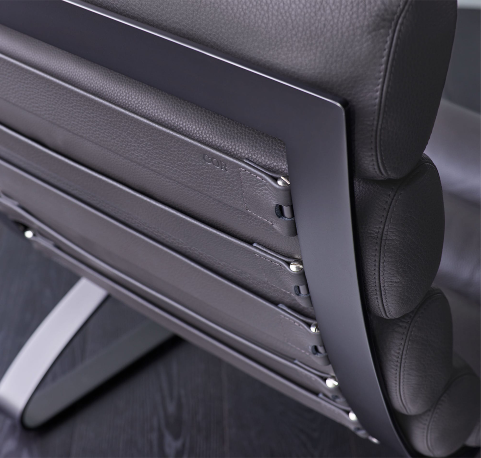 Sengfelder COR - Sessel Sinus mit Hocker