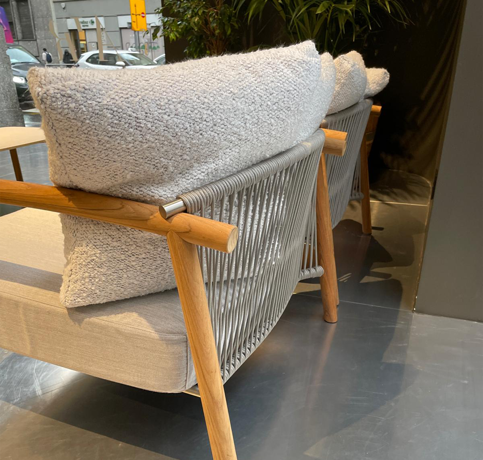 Sengfelder Living Divani - Outdoor-Sessel Kasumi