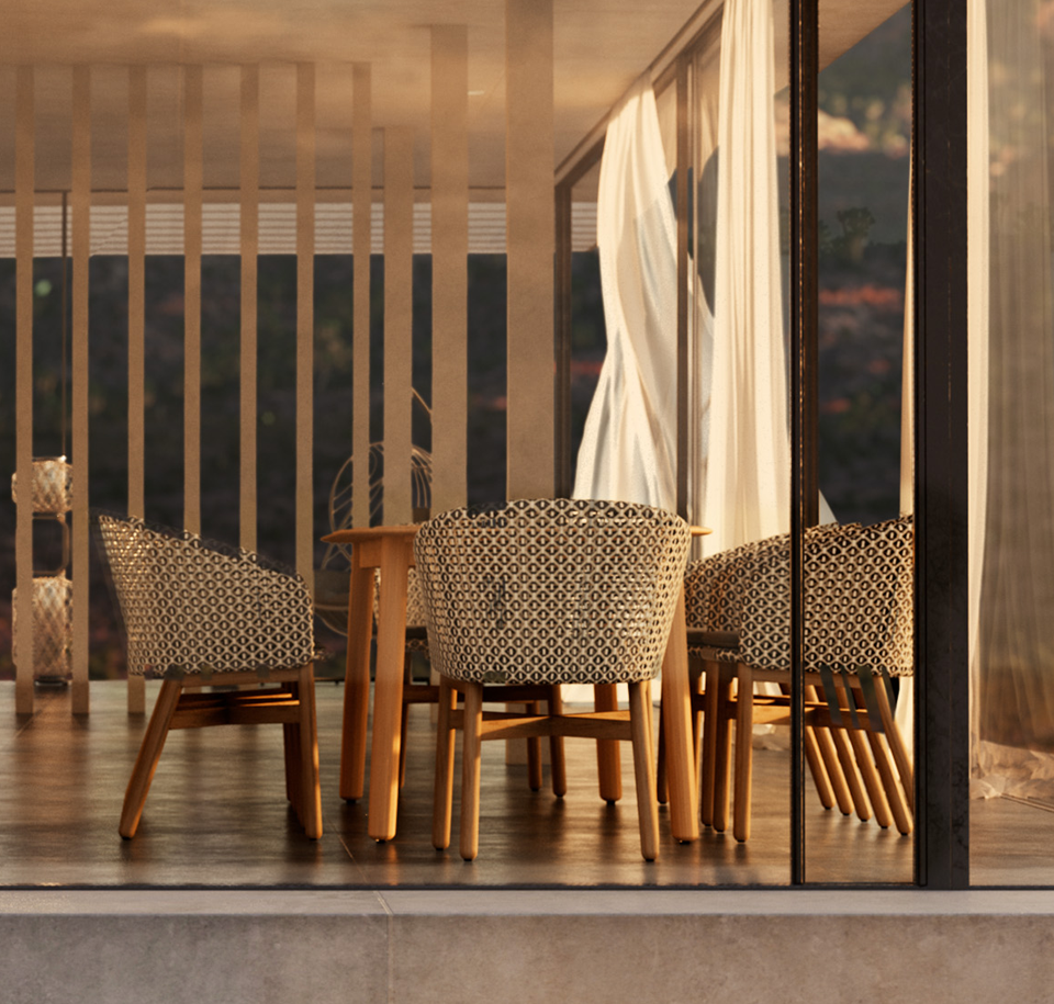 Sengfelder Dedon - Outdoor-Stuhl Mbrace