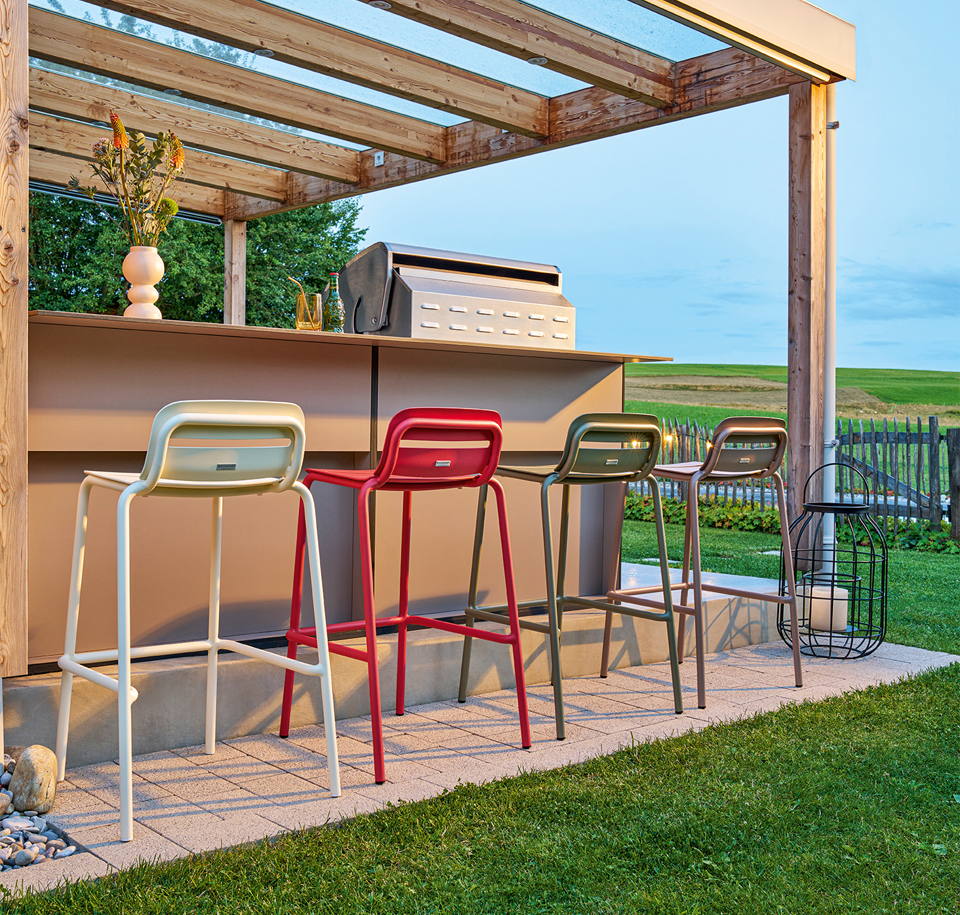 Sengfelder Weishäupl - Outdoor-Barhocker Vapio