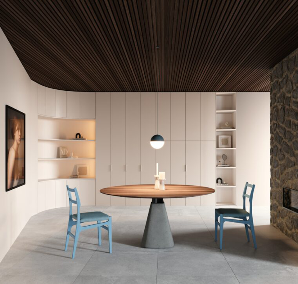 Sengfelder Mobimex - Tisch Bridge rund