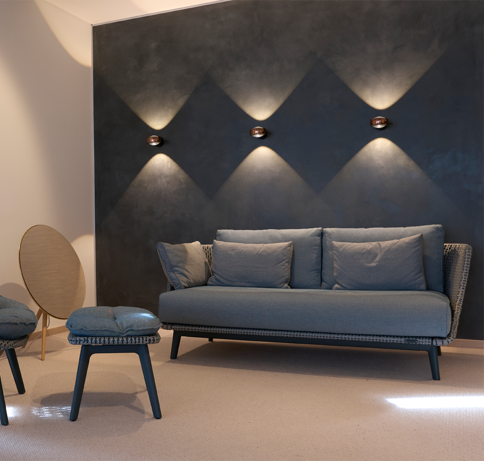 Sengfelder Dedon - Outdoor-Sofa Mbarq