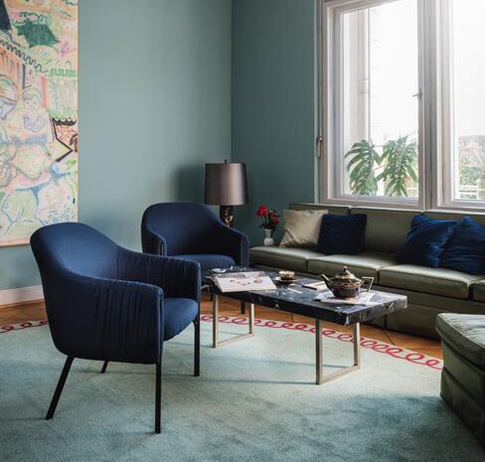 Sengfelder Freifrau - Stuhl Celine Armchair High