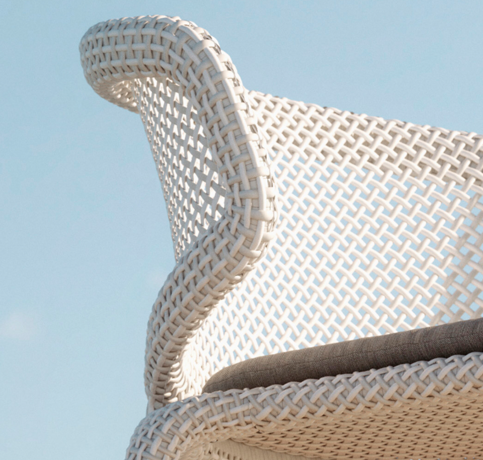 Sengfelder Dedon - Outdoor-Stuhl Seashell Nuo