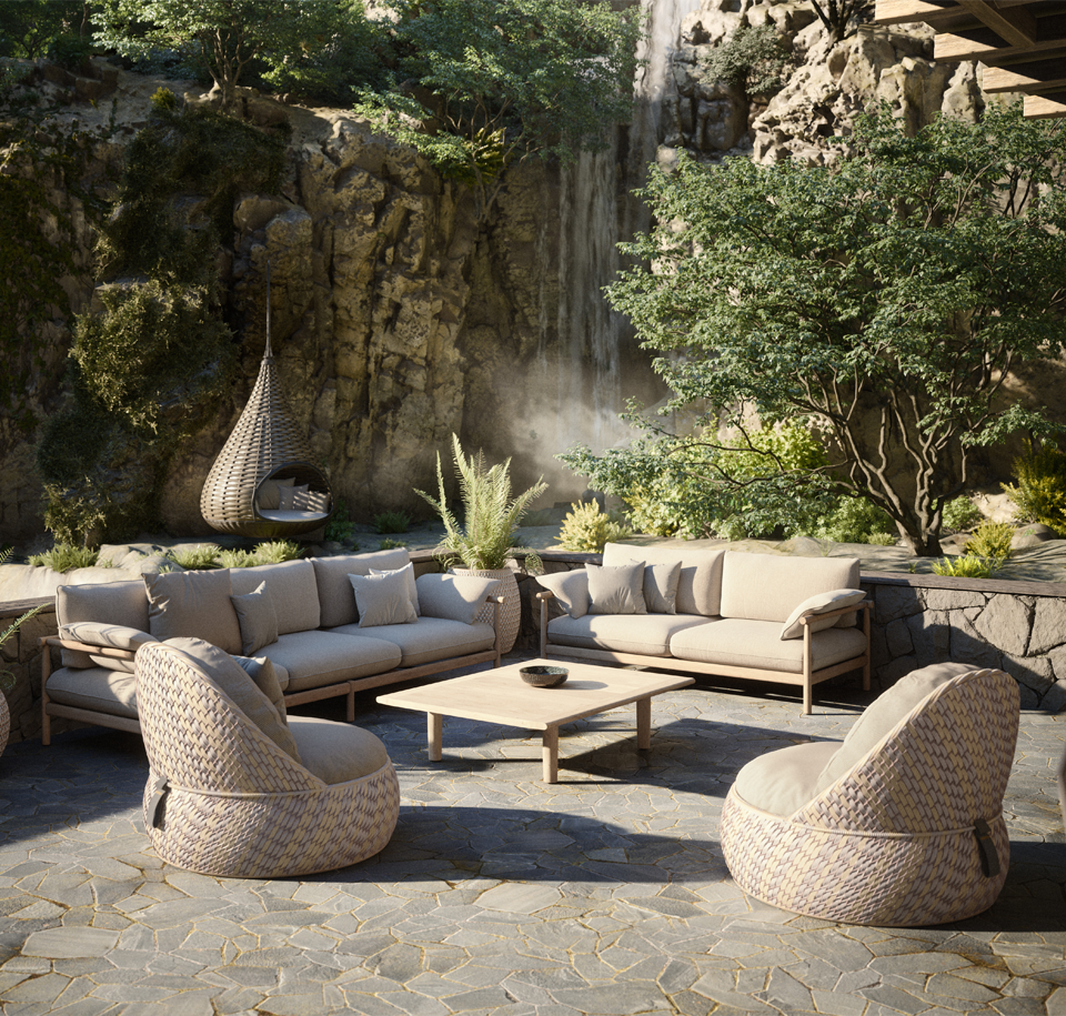 Sengfelder Dedon - Outdoor-Sessel Dala