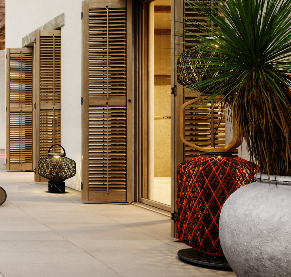 Sengfelder Dedon - Outdoor-Leuchte Tobo