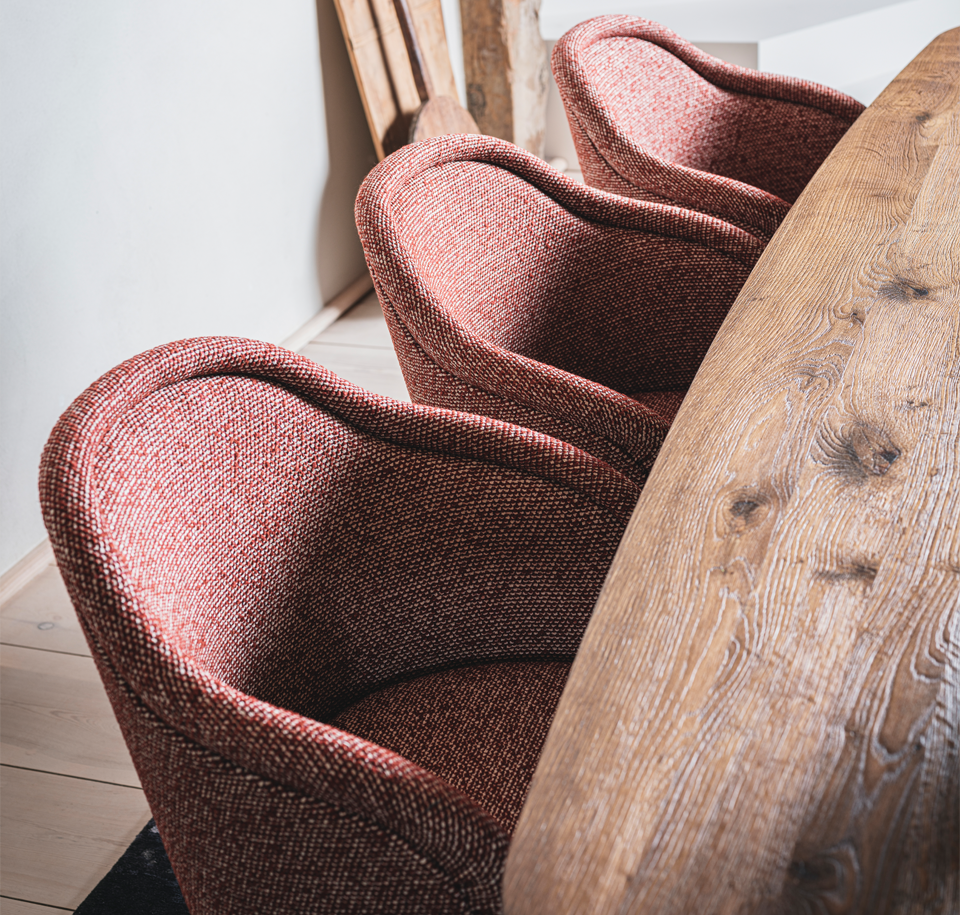 Sengfelder Freifrau - Stuhl Ona Curved Armchair