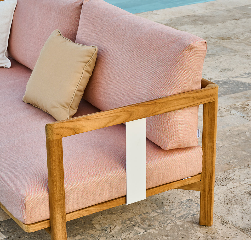 Sengfelder Weishäupl - Outdoor-Sofa New Hamption