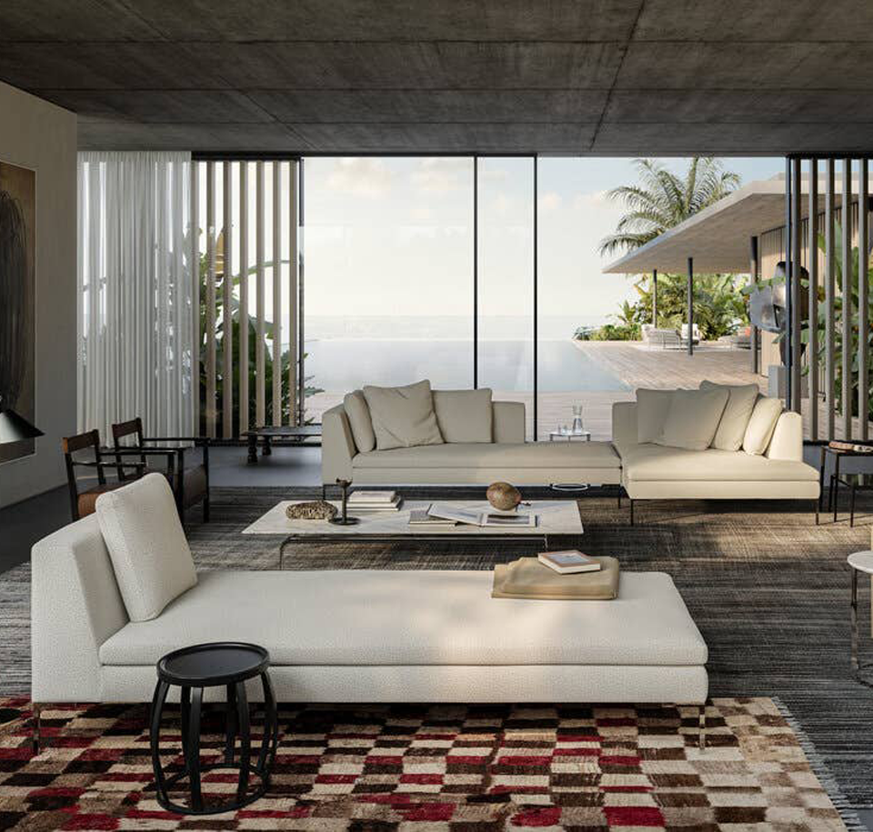Sengfelder B&B italia - Sofa Charles