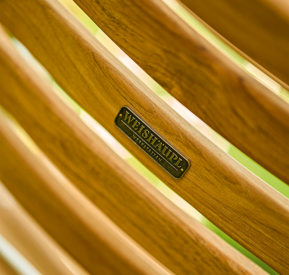 Sengfelder Weishäupl - Outdoor-Bank Classic