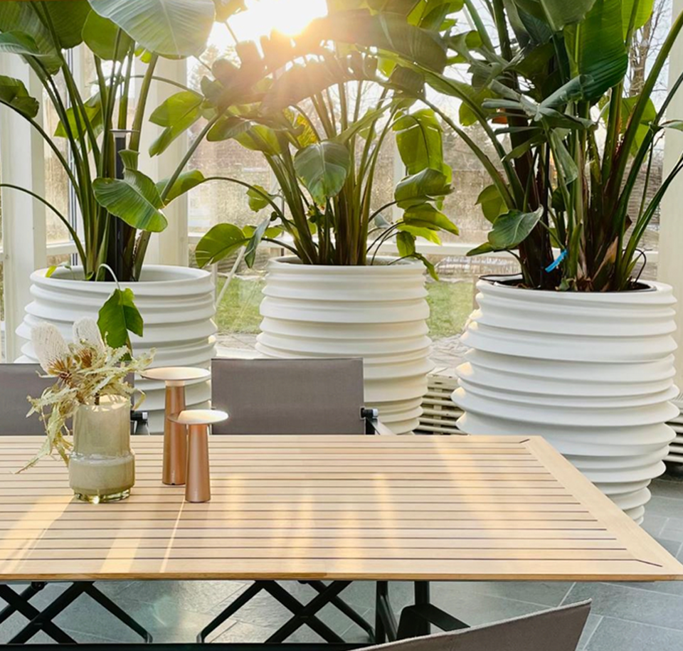 Sengfelder Dedon - Outdoor-Pflanztopf Babylon Planter L