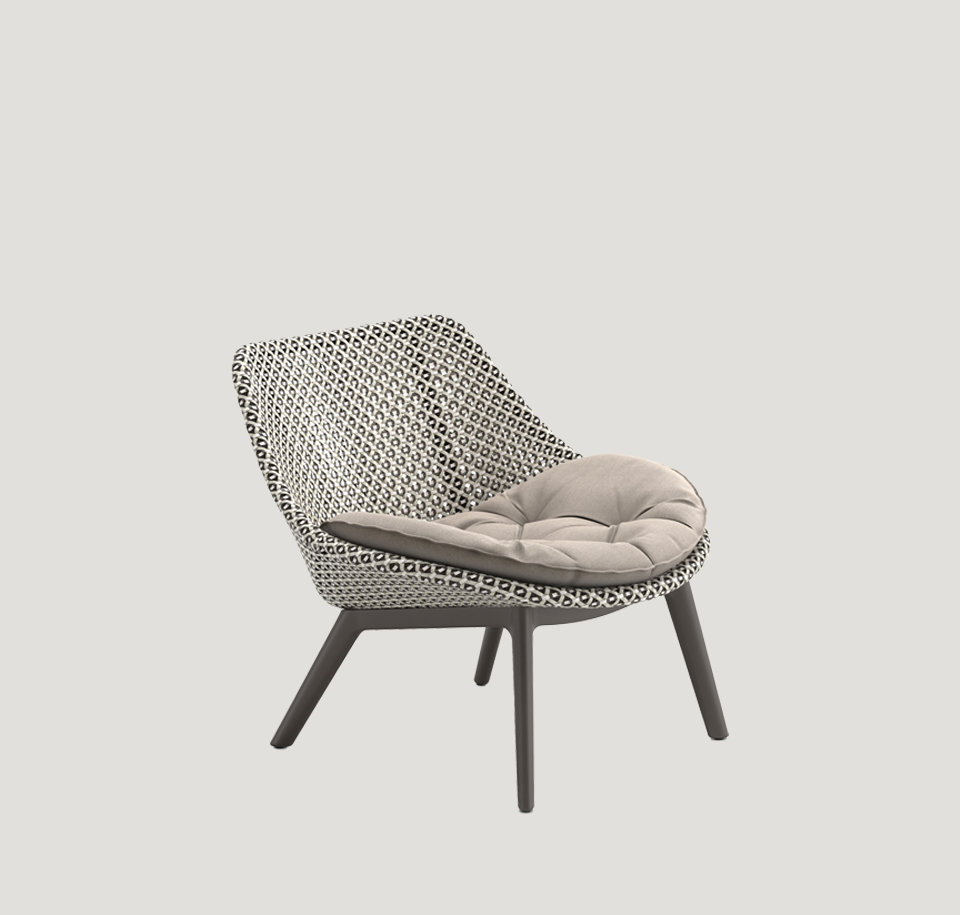 Sengfelder Dedon - Outdoor-Clubchair Mbrace Alu