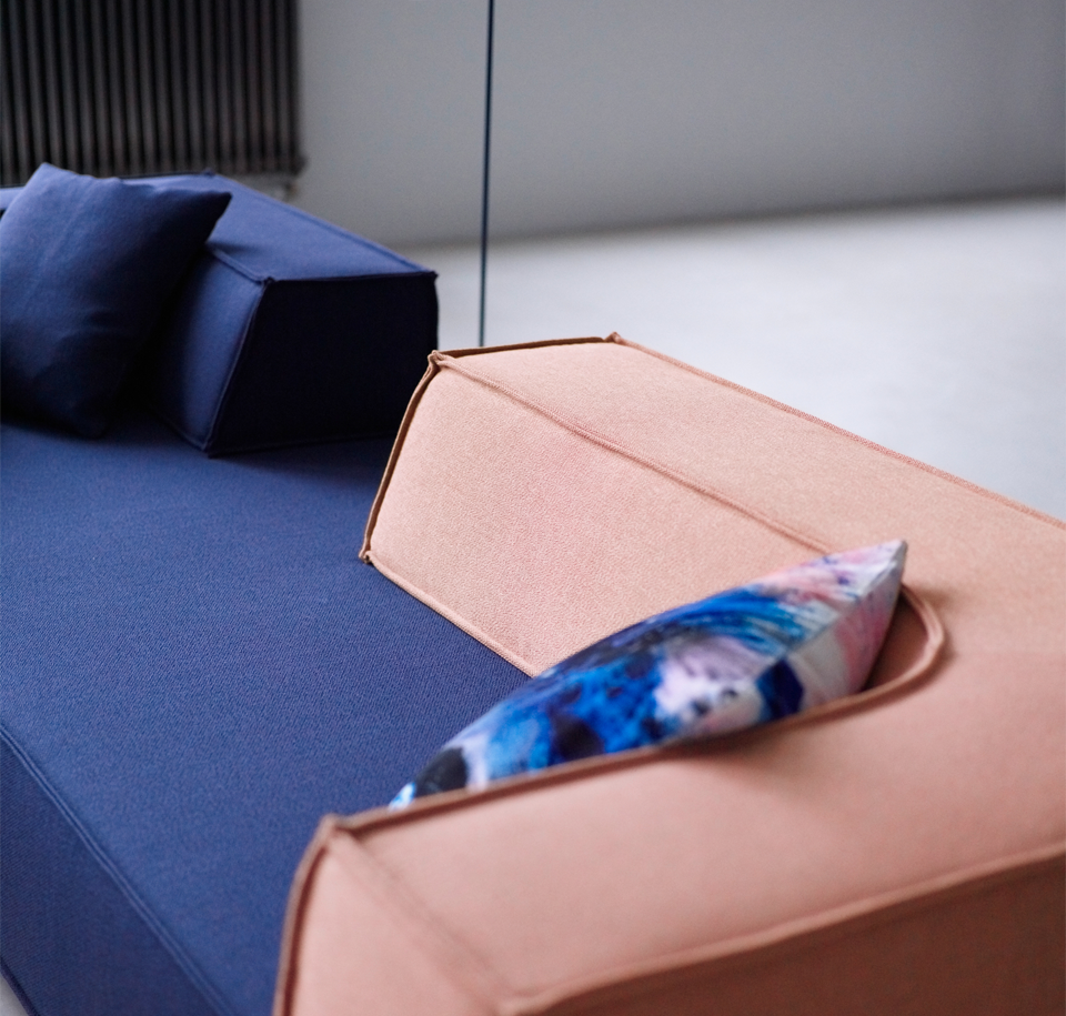 Sengfelder COR - Sofa Trio mit Schlafsofa