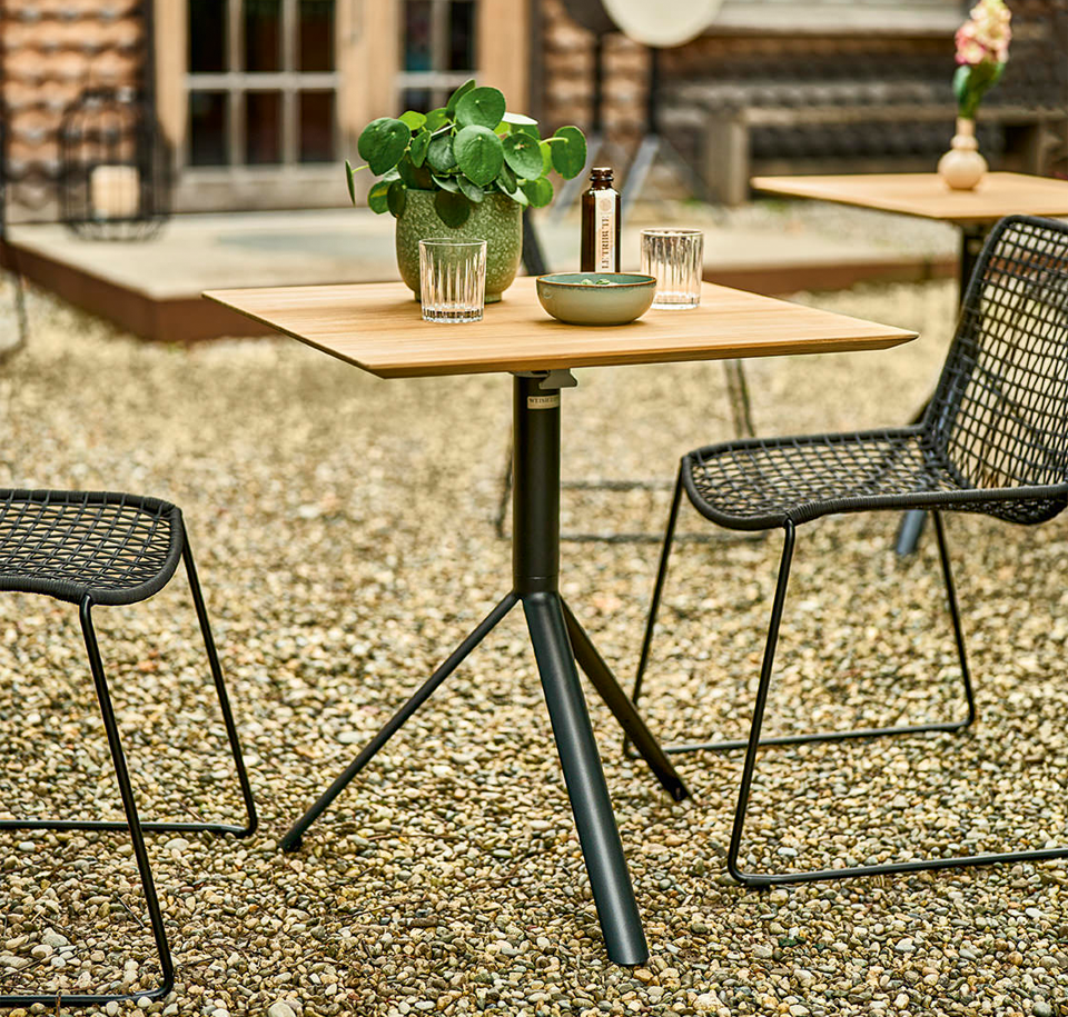 Sengfelder Weishäupl - Outdoor-Tisch Trio Tisch