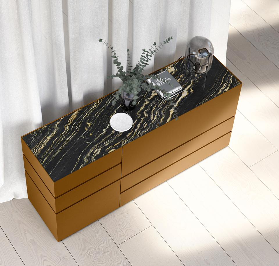 Sengfelder Interlübke - Highboard Cube Bold