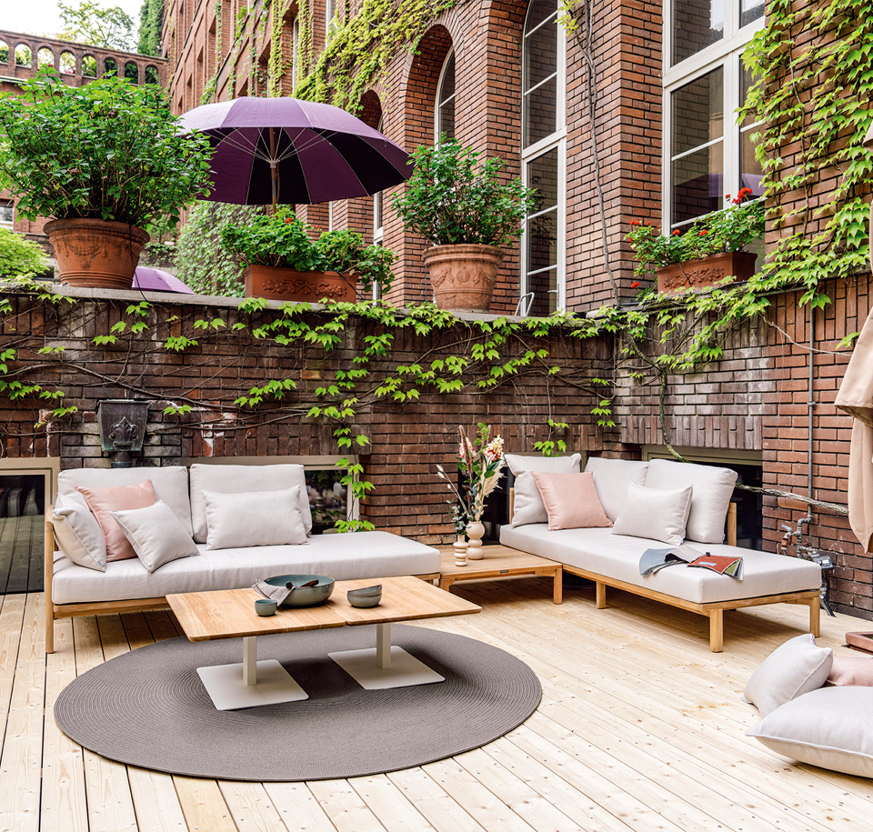 Sengfelder Weishäupl - Outdoor-Sessel New Hampton