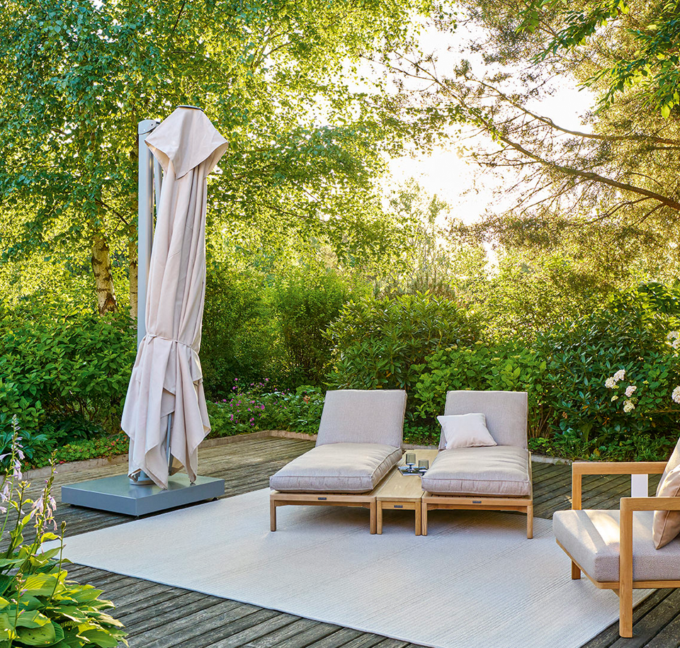 Sengfelder Weishäupl - Sonnenschirm Freiarmschirm