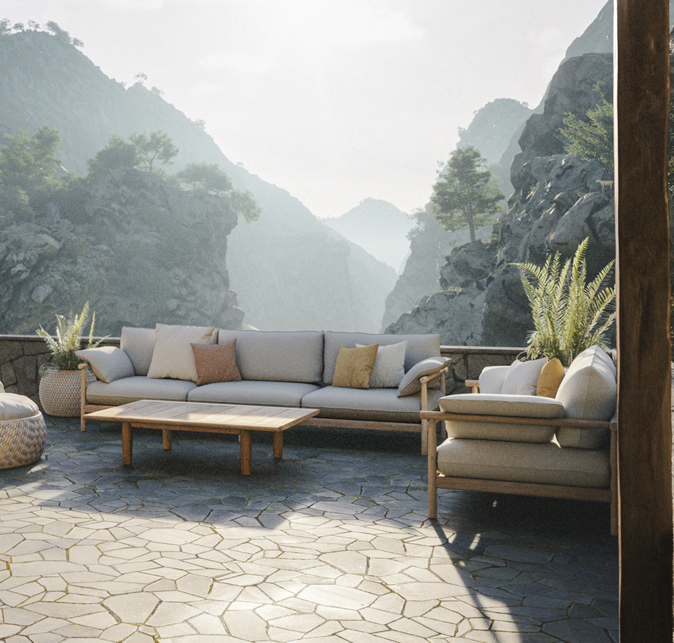 Sengfelder Dedon - Outdoor-Sessel Tibbo