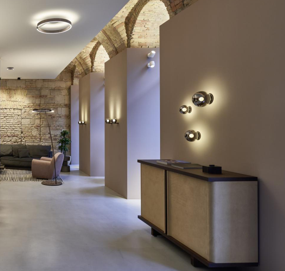 Sengfelder Occhio - Wandleuchte Luna Scura 160