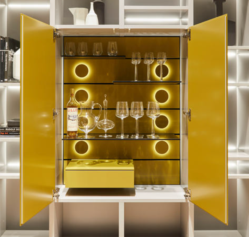 Sengfelder Interlübke - Regalwand Studimo